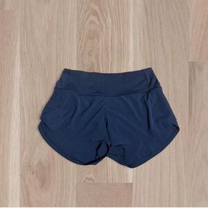lululemon 2.5 high rise speed up short